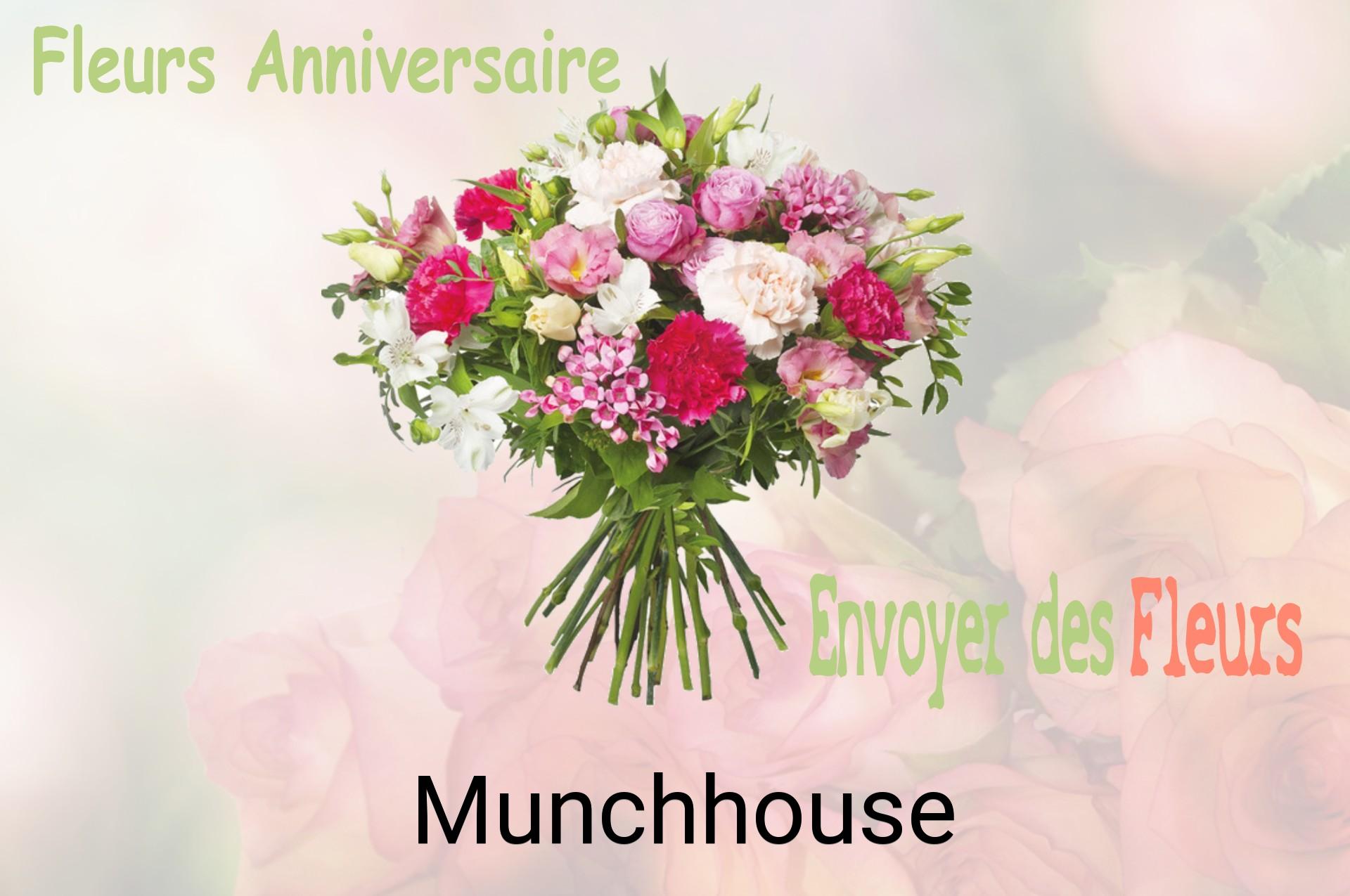 Bouquet de fleurs d’anniversaire livré à Munchhouse
